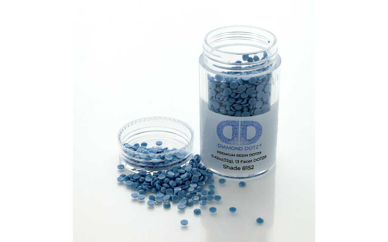 Gemas de estilo libre Diamond Dotz 2,8 mm 12 g Oriental azul claro 8152